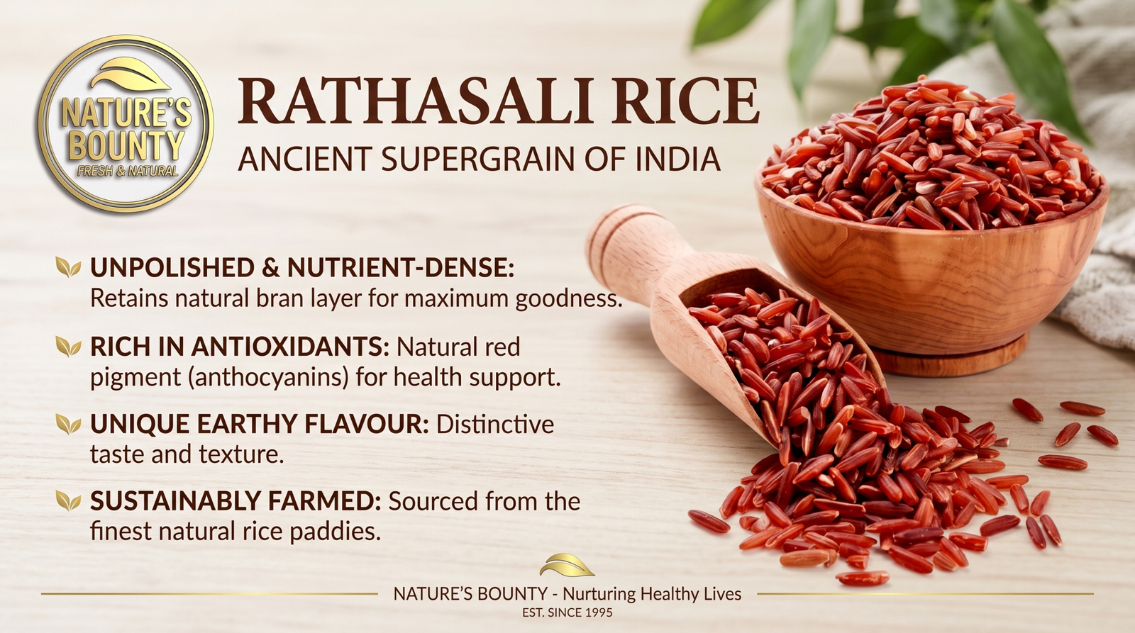 Rathasali Rice, Ancient Super grain 1KG